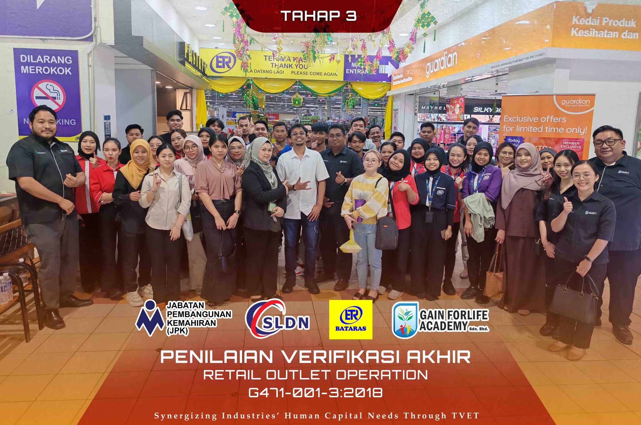 Final Exam Verification (SLDN) - Retail outlet Operation Level 3